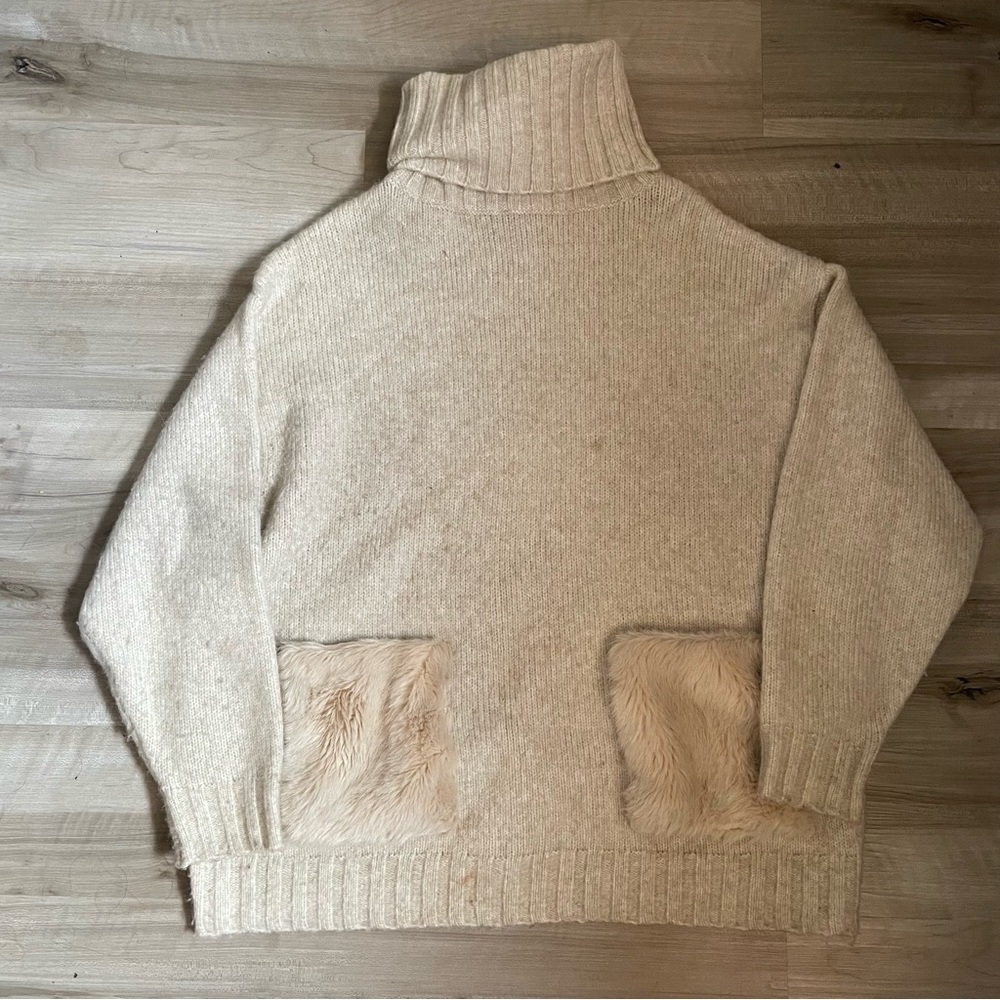 Zara Turtleneck Knit M - Picture 1 of 4